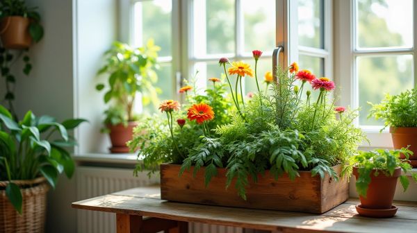 Choisir des plantes idéales pour jardinière et profiter de leur éclat